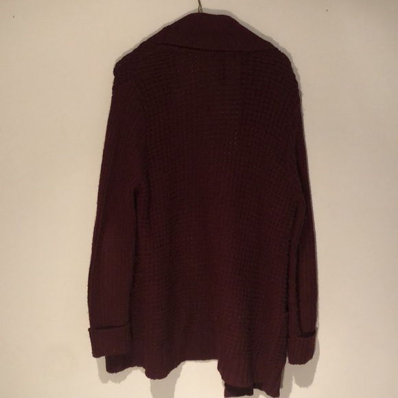 Burgundy Cardigan - Picture 4 of 5